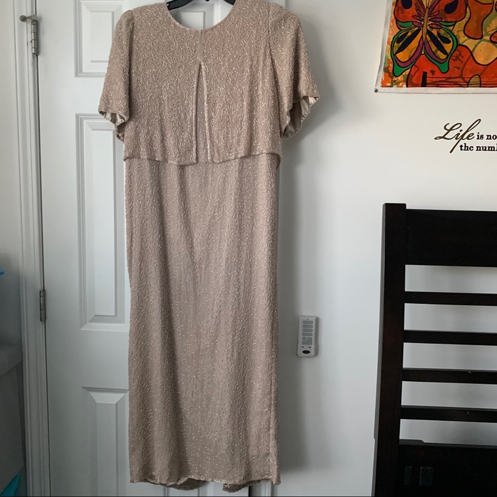 Absolutely BEAUTIFUL Beaded Gown - Picture 14 of 16